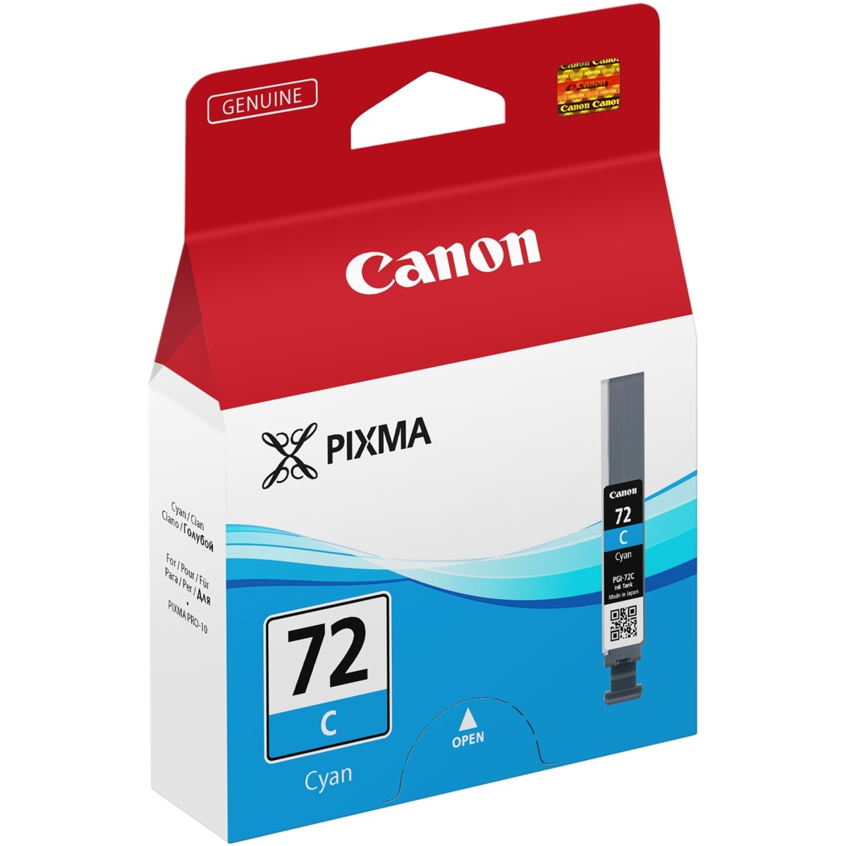 E-shop Cartridge Canon PGI-72C, 6404B001 (Azúrová) - originálný