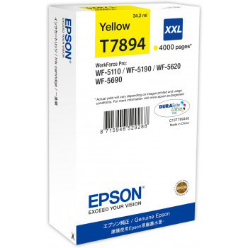 E-shop Epson T7894 XXL, C13T789440 (Žltá).cz - originál