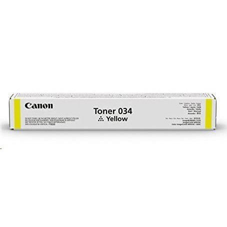 E-shop Toner Canon 034, 9451B001 - originálny (Žltý)