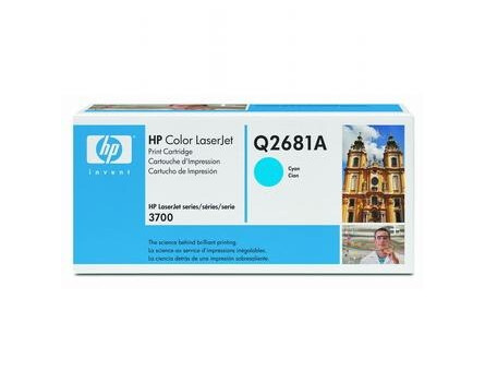 Toner HP Q2681A - originálny (Azúrový)