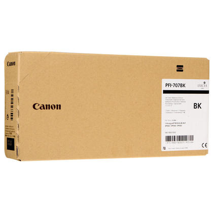 Cartridge Canon PFI-707BK, 9821B001 - originálny (Čierna)