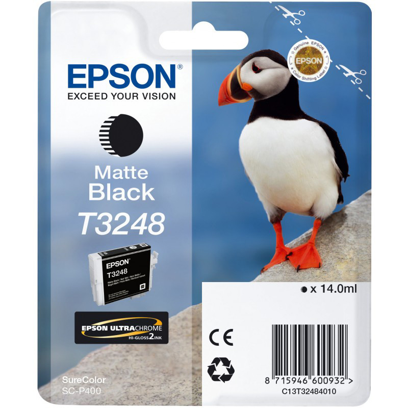 E-shop Cartridge Epson T3248, C13T32484010 - originálny (Matná čierna)