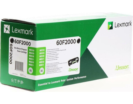 Toner Lexmark 60F2000 (Černý)