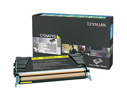 LEXMARK C734A1YG, originální (Žlutý)