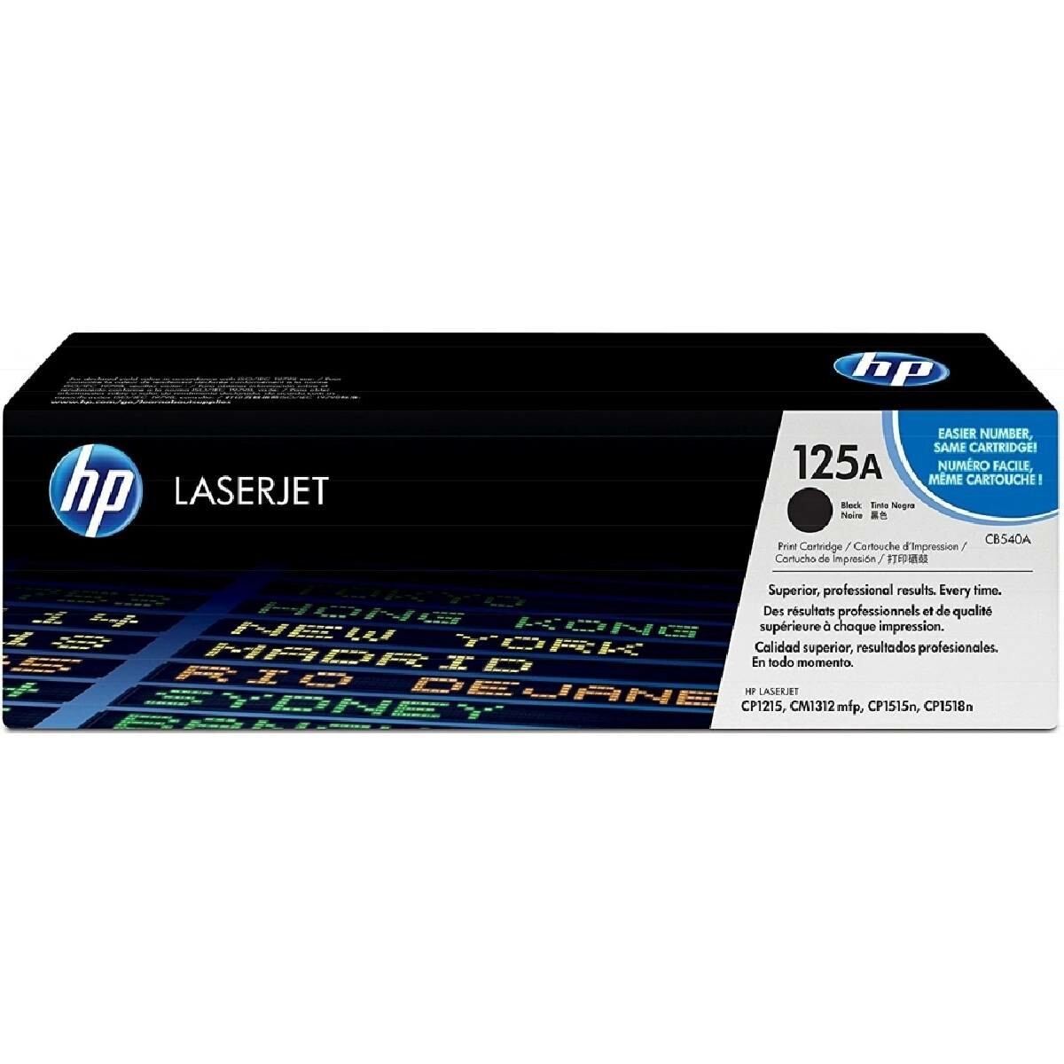 Toner HP CB540A kompatibilný kazeta (Čierny)