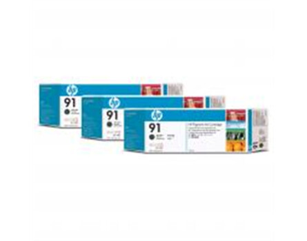 Cartridge Multi Pack HP 91, C9480A - originálny (Matne čierna)