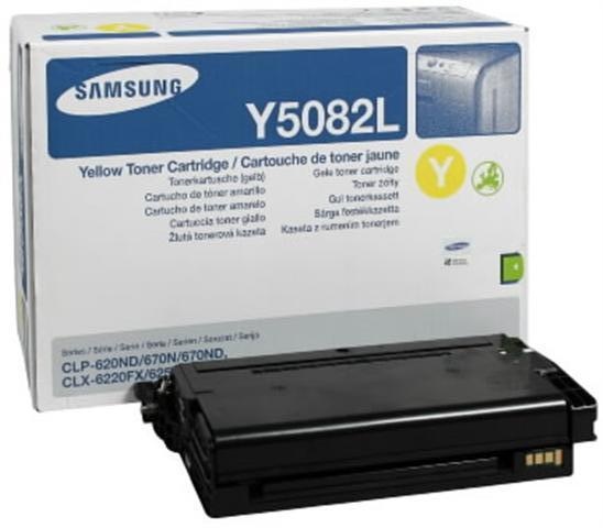 Samsung Toner Samsung CLP 620ND, yellow, CLT-Y5082L / ELS, high capacity, O - originál