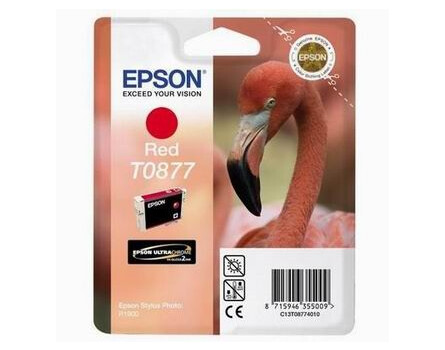 Atramentová cartridge Epson Stylus Photo R1900, C13T08774010, red, 1 * 11,4ml, O