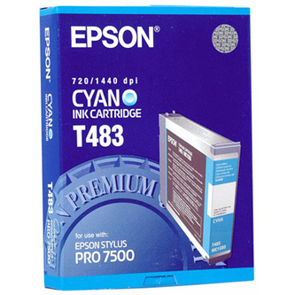 Epson Atramentová cartridge Epson Stylus Pro 7500, C13T483011, modrá, O - originál